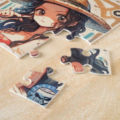 Anime Postage Briefmarke Puzzle (Seite)