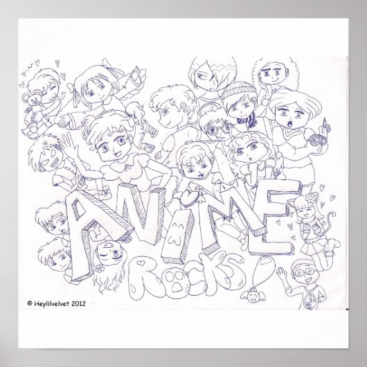 Anime Poster (Vorne)