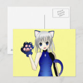 Anime-Postkarte Postkarte (Vorne/Hinten)