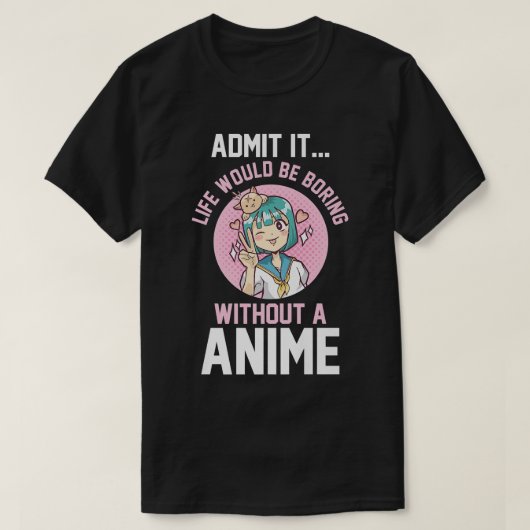 Anime Premium T - Shirt Copy Copy Copy (Design vorne)