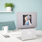 Anime Princess Fantasy Art Aufkleber (Laptop auf Schreibtisch)