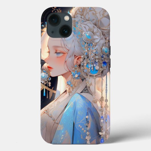 Anime Princess Fantasy Art Case-Mate iPhone Hülle (Rückseite)