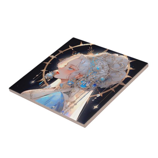 Anime Princess Fantasy Art Fliese (Seite)