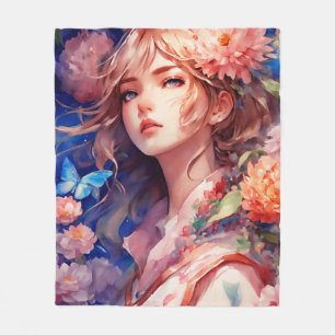 Anime Princess Fleecedecke