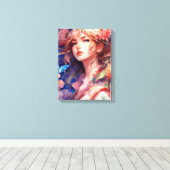 Anime Princess Leinwanddruck (Insitu (Holzboden))