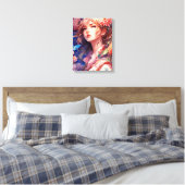 Anime Princess Leinwanddruck (Insitu (Schlafzimmer))