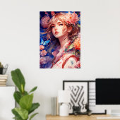 Anime Princess Poster (Heimbüro)