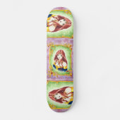 Anime-Prinzessin Skateboard (Vorderseite)