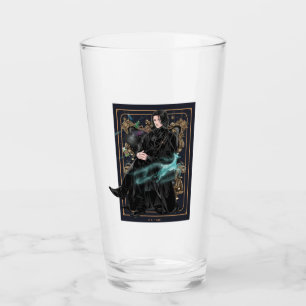 Anime Professor Severus Snape sitzend Glas