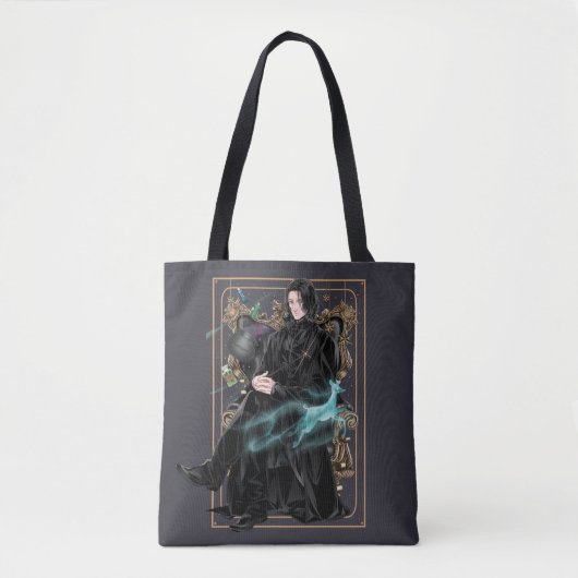 Anime Professor Severus Snape Sitzend Tasche (Vorderseite)