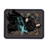 Anime Professor Severus Snape sitzt Magnet (Horizontal)