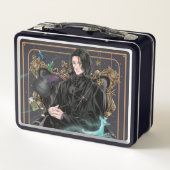 Anime Professor Severus Snape sitzt Metall Brotdose (Rückseite)