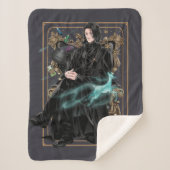 Anime Professor Severus Snape sitzt Sherpadecke (Vorderseite)