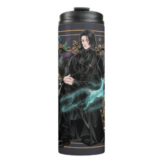 Anime Professor Severus Snape sitzt Thermosbecher