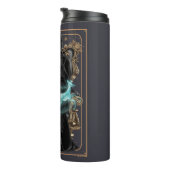 Anime Professor Severus Snape sitzt Thermosbecher (Nach rechts gedreht)