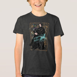 Anime Professor Severus Snape sitzt Tri-Blend Shirt