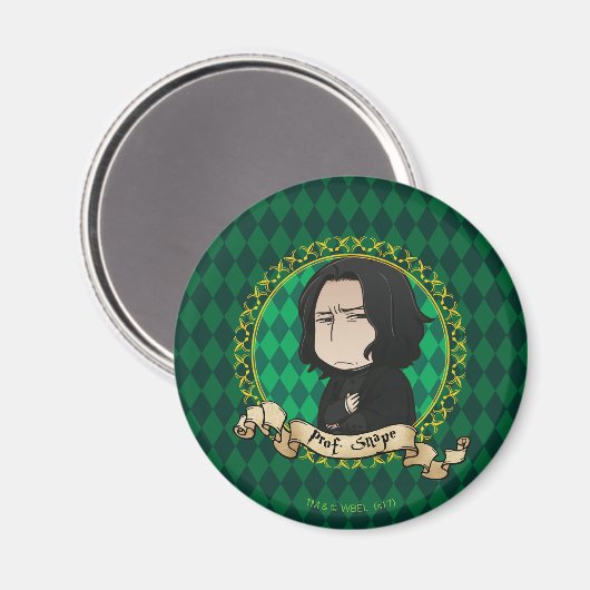 Anime Professor Snape Magnet (Vorderseite/Rückseite)