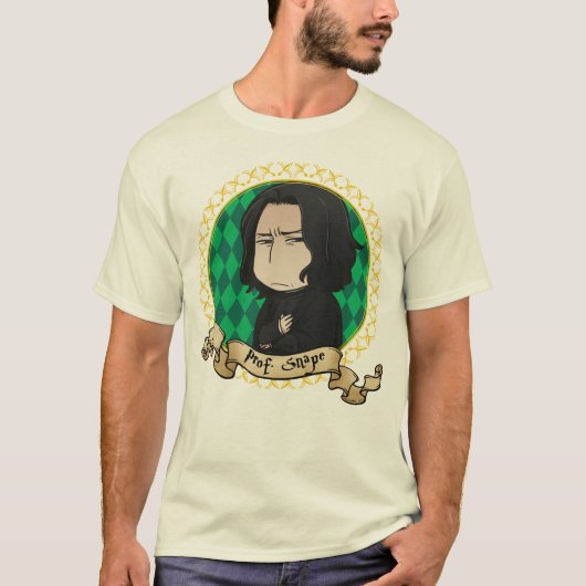 Anime Professor Snape Portrait T-Shirt (Vorderseite)
