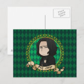 Anime Professor Snape Postkarte (Vorne/Hinten)