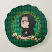 Anime Professor Snape Rundes Kissen (Rückseite)