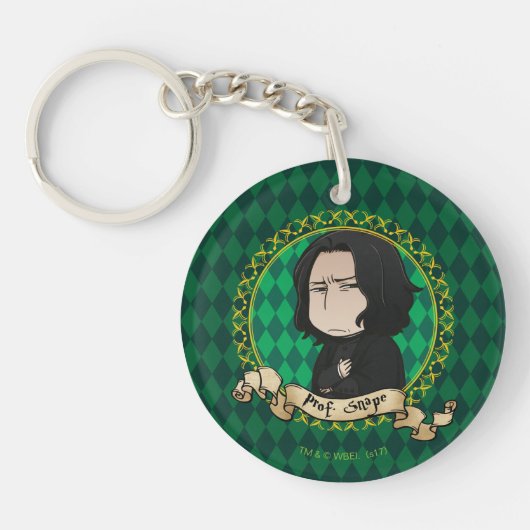 Anime Professor Snape Schlüsselanhänger (Vorderseite)