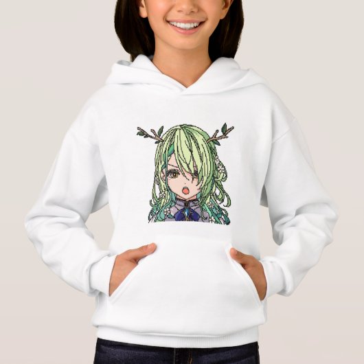 Anime-Pullover Hoodie (Vorderseite)