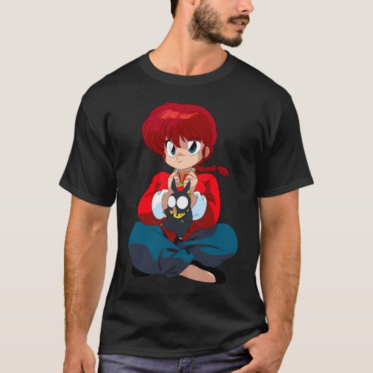 Anime Retro Ranma T-Shirt (Vorderseite)