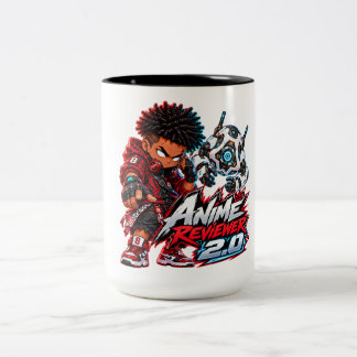 Anime Rezensent 2.0 Anime Boss King Zweifarbige Tasse