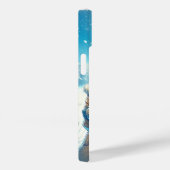 Anime romantische Winterpärchen auf Handy Case-Mate iPhone Hülle (Rückseite / Rechts)