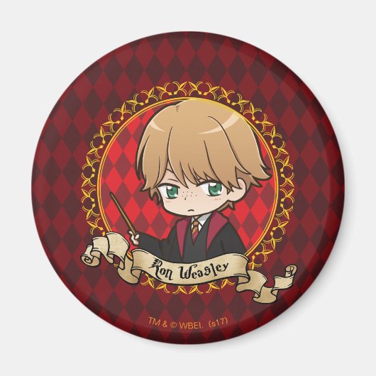 Anime Ron Weasley Magnet (Vorne)