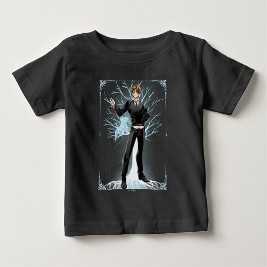 Anime Ron Weasleys Jack Russell Terrier Patronus Baby T-shirt (Vorderseite)