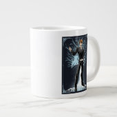Anime Ron Weasleys Jack Russell Terrier Patronus Jumbo-Tasse (Vorderseite Rechts)