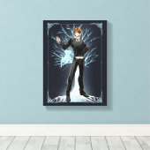 Anime Ron Weasleys Jack Russell Terrier Patronus Leinwanddruck (Insitu (Holzboden))