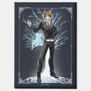 Anime Ron Weasleys Jack Russell Terrier Patronus Magnet