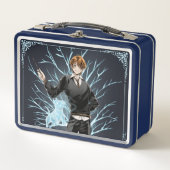 Anime Ron Weasleys Jack Russell Terrier Patronus Metall Brotdose (Vorderseite)