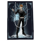 Anime Ron Weasleys Jack Russell Terrier Patronus Mittlere Geschenktüte (Rückseite)