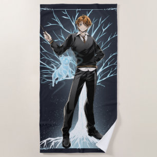 Anime Ron Weasleys Jack Russell Terrier Patronus Strandtuch
