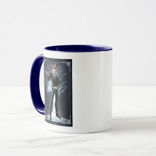 Anime Ron Weasleys Jack Russell Terrier Patronus Tasse (Vorderseite Links)