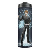 Anime Ron Weasleys Jack Russell Terrier Patronus Thermosbecher (Vorderseite)