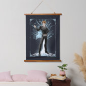 Anime Ron Weasleys Jack Russell Terrier Patronus Wandteppich Mit Holzrahmen (Schlafzimmer)