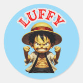 ANIME RUNDER AUFKLEBER (Vorderseite)