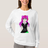 "Anime Sammy" von Sloane Long Sleeve Shirt (Vorderseite)