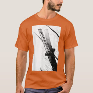 Anime Samurai Katana Manga Ästhetik Japanisch Otak T-Shirt
