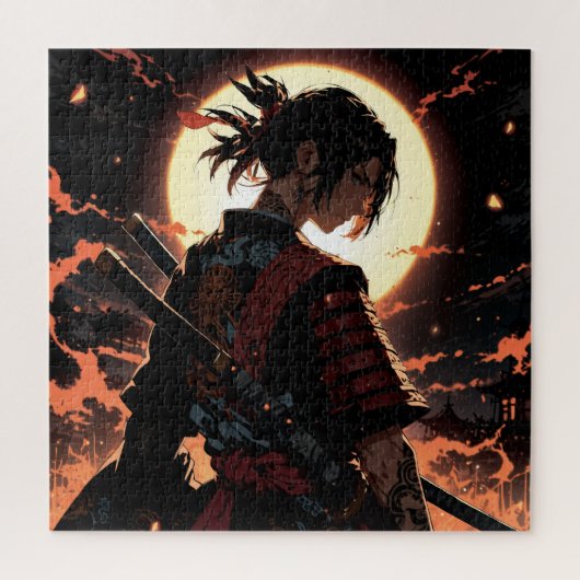 Anime samurai puzzle (Vertikal)