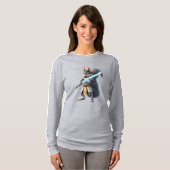 Anime Samurai Squirrel Warrior T-Shirt (Vorne ganz)