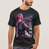 Anime Samurai T-Shirt (Vorderseite)