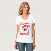 Anime Santa Christmas T-Shirt (Vorderseite Vollansicht)