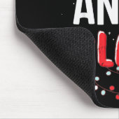 Anime Santa Claus Christmas Matching Costume Mousepad (Ecke)