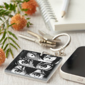 Anime Schlüsselanhänger (Vorderseite rechts)