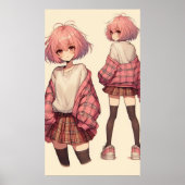 Anime School Poster (Vorne)